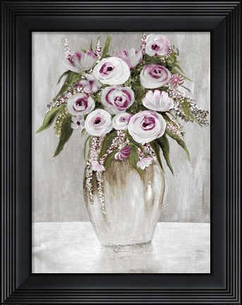Framed Painterly Beauty 1 Print