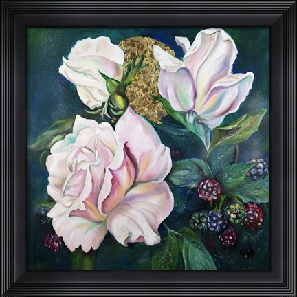 Framed Roses Print
