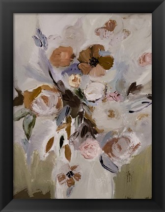 Framed Vase Of Emotions Print