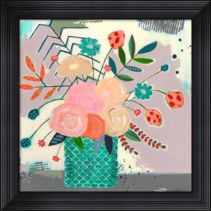 Framed Wild Pickins Floral Print