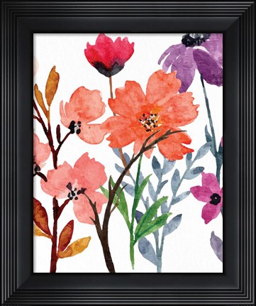 Framed Wildflowers 1 Print