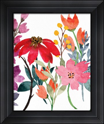 Framed Wildflowers 2 Print