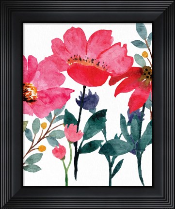 Framed Wildflowers 3 Print