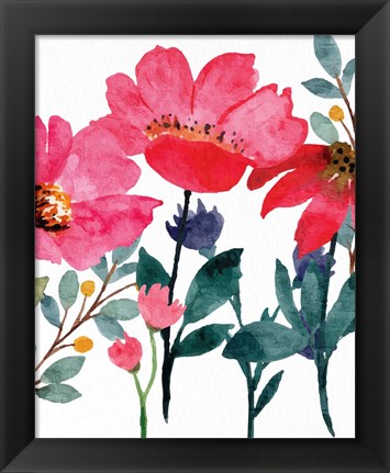 Framed Wildflowers 3 Print