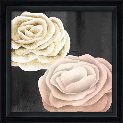 Framed Rose Gold 2 Print
