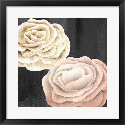 Framed Rose Gold 2 Print
