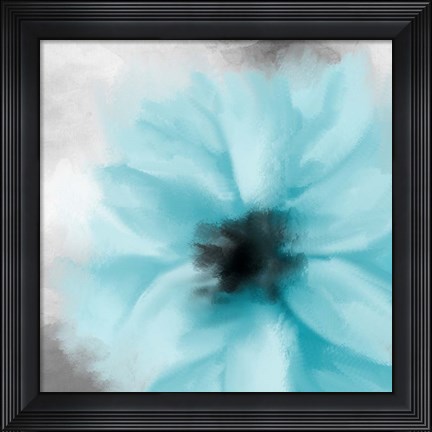 Framed Teal Dreams 2 Print