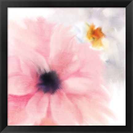 Framed Pink Notes Print