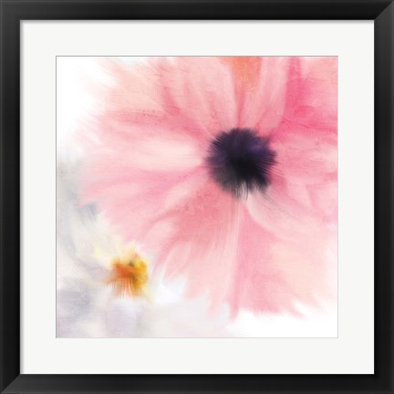 Framed Pink Notes 2 Print