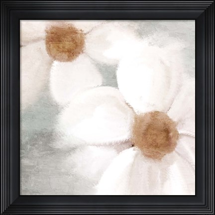 Framed White 1 Print