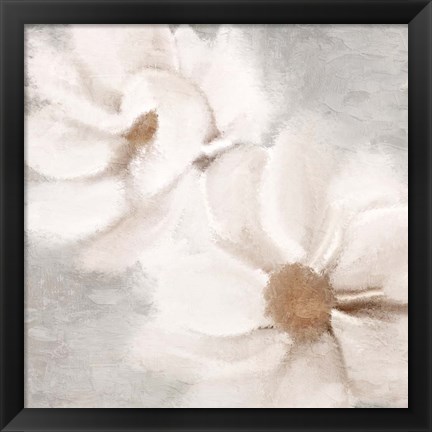 Framed White 2 Print