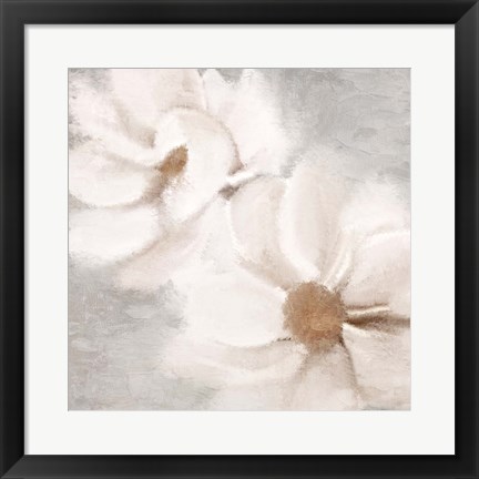 Framed White 2 Print
