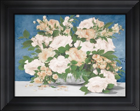 Framed Elegant Center Piece 1 Print