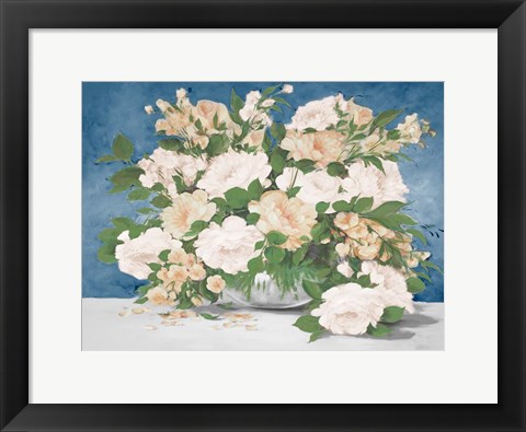 Framed Elegant Center Piece 1 Print