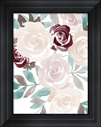 Framed Floral Fall 2 Print