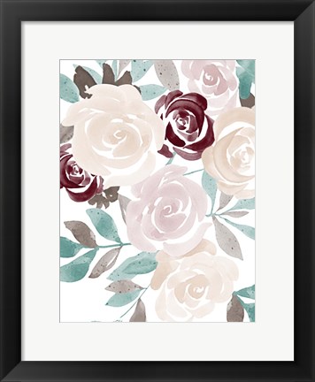 Framed Floral Fall 2 Print