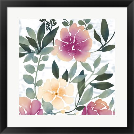 Framed Mid Day Bloom 1 Print