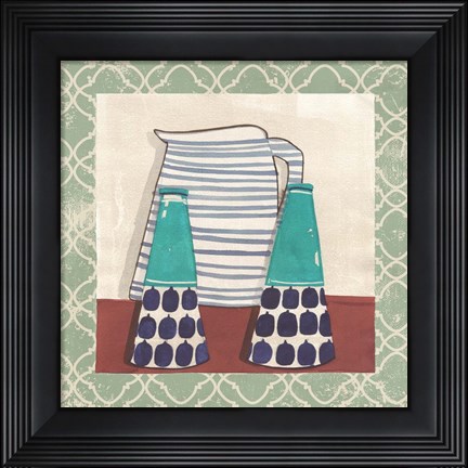Framed Cuisine Decoration I Print