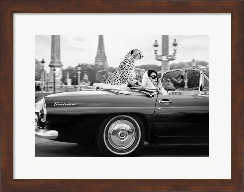 Framed In Paris Print