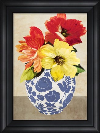 Framed Vaso italiano II Print
