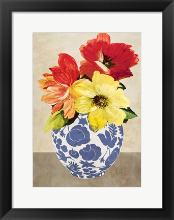 Framed Vaso italiano II Print