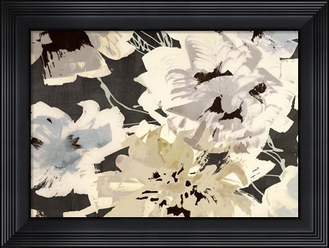 Framed Earth Flowers II (detail) Print