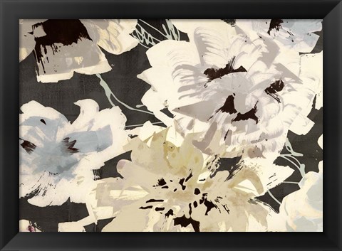 Framed Earth Flowers II (detail) Print