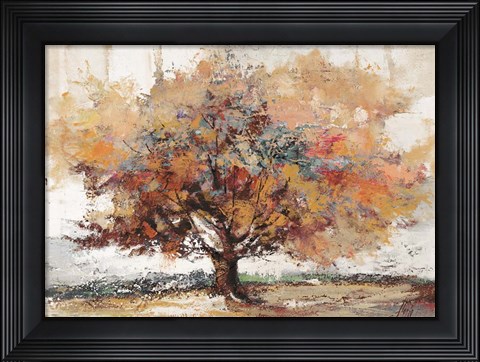 Framed Brezza d&#39;Autunno Print