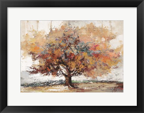 Framed Brezza d&#39;Autunno Print