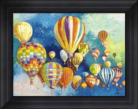 Framed Sospesi nel Cielo II Print