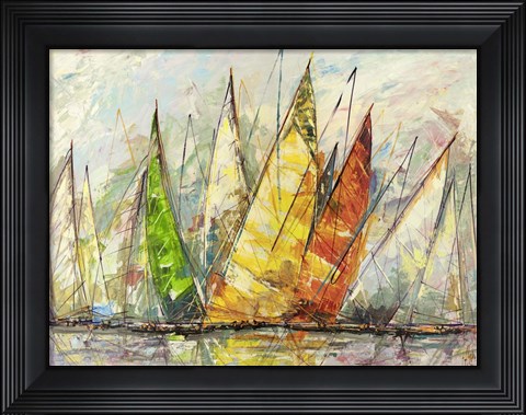 Framed Grande Regata Print