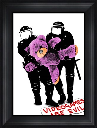 Framed Soft Protest Print