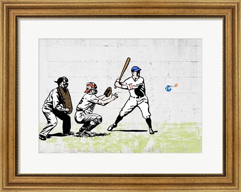 Framed Worth a Home Run? Print