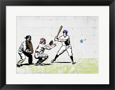 Framed Worth a Home Run? Print