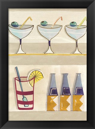 Framed Happy Hour Print