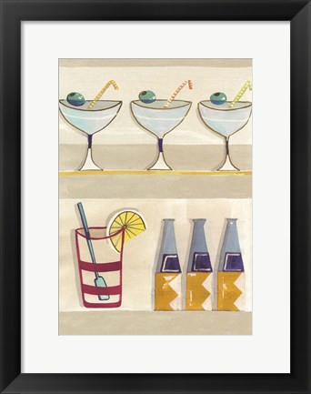 Framed Happy Hour Print