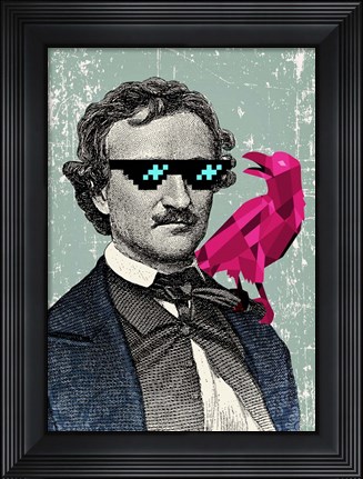Framed Edgar Print