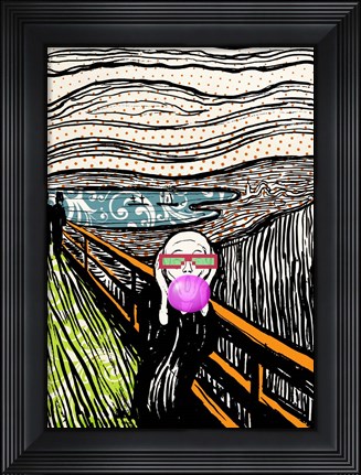 Framed Screamer Print