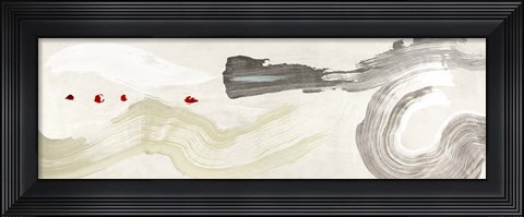 Framed Vibrating Waves Print