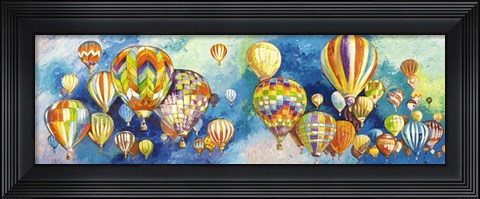 Framed Sospesi nel Cielo Print