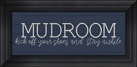 Framed Mudroom Print