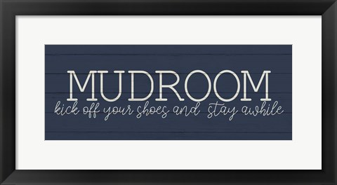 Framed Mudroom Print