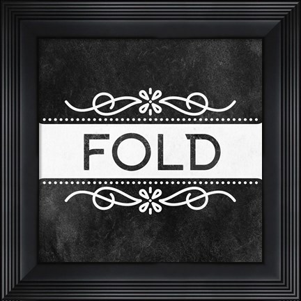Framed Wash Dry Fold 3 v2 Print