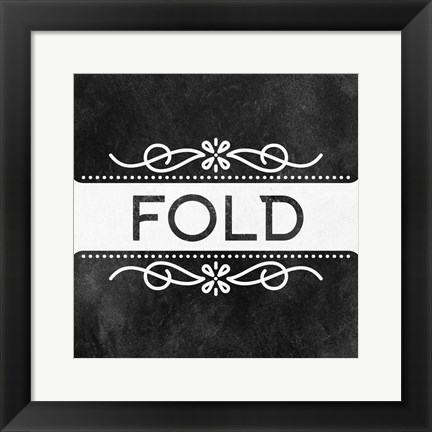 Framed Wash Dry Fold 3 v2 Print