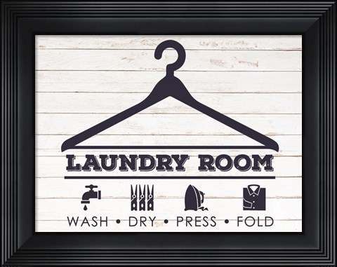 Framed Laundry Room Print