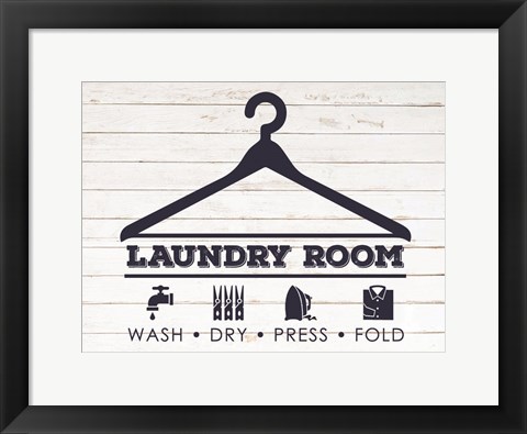 Framed Laundry Room Print