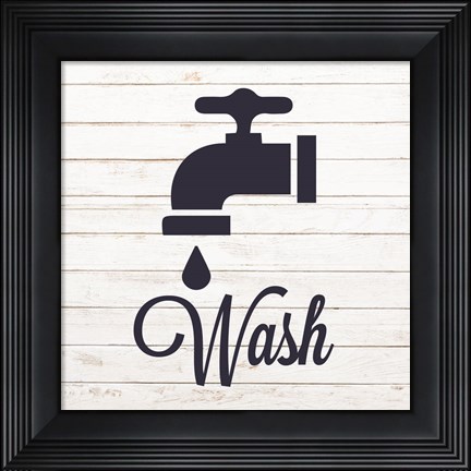 Framed Wash Print