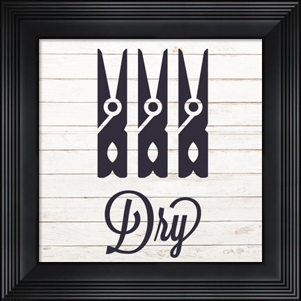 Framed Dry Print