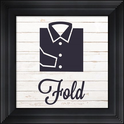 Framed Fold Print