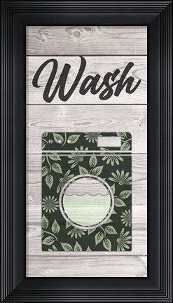 Framed Wash Print